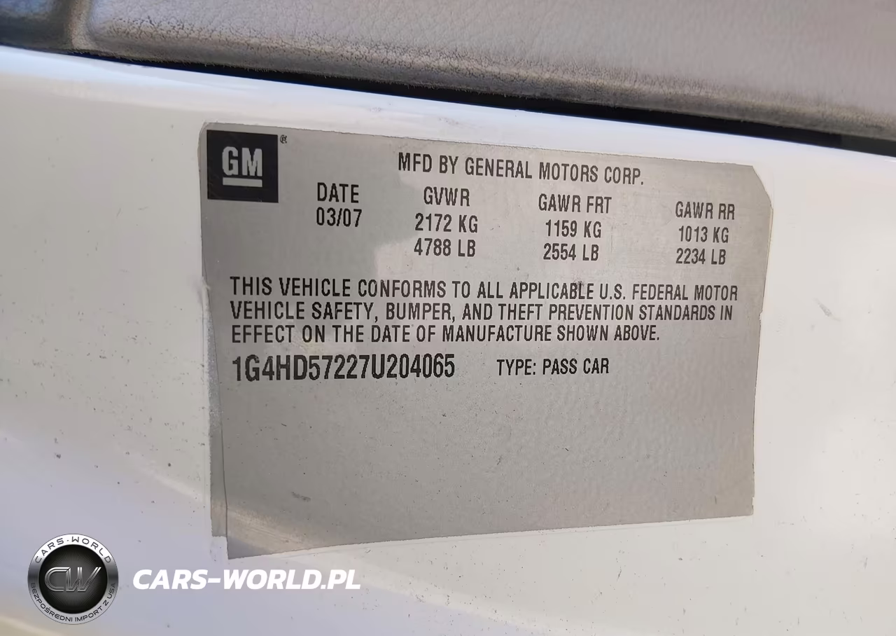 2008 Buick Lucerne Cxs VIN:1G4HE57Y38U120243 - 9