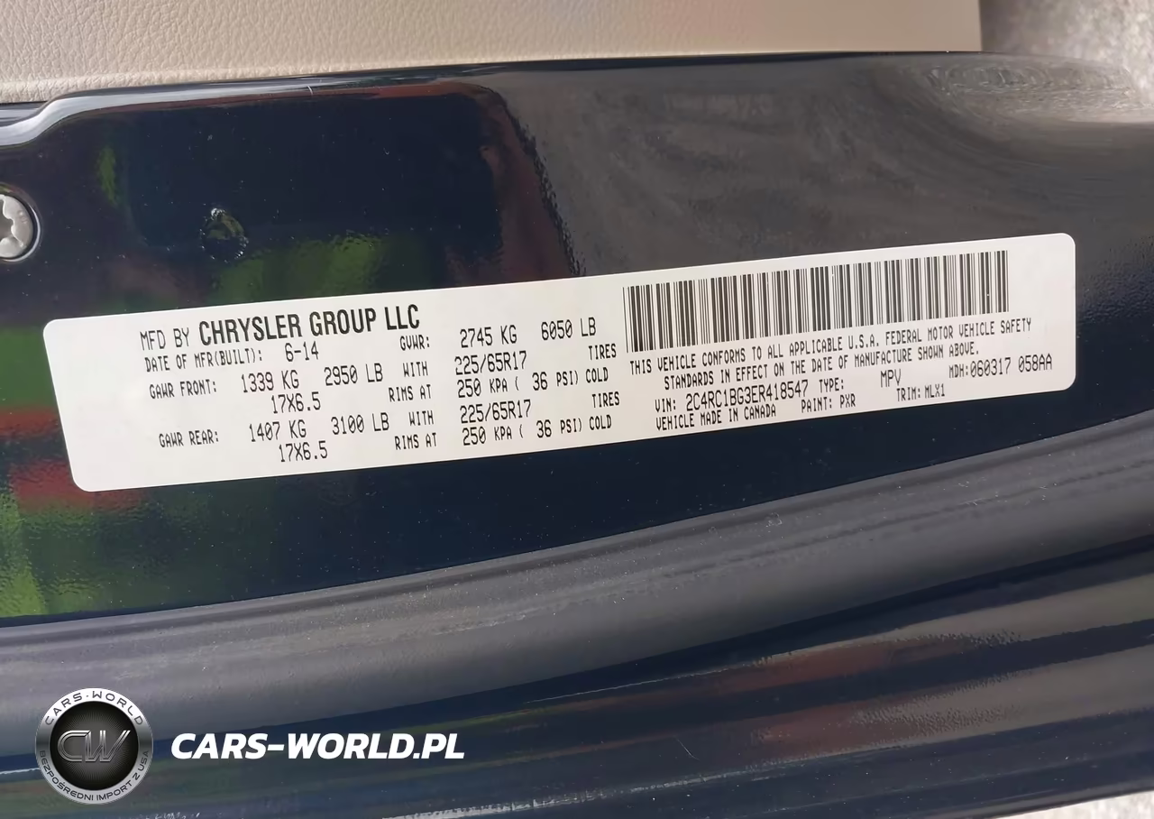 2014 Chrysler Town & Country Touring VIN:2C4RC1BG3ER418547 - 9