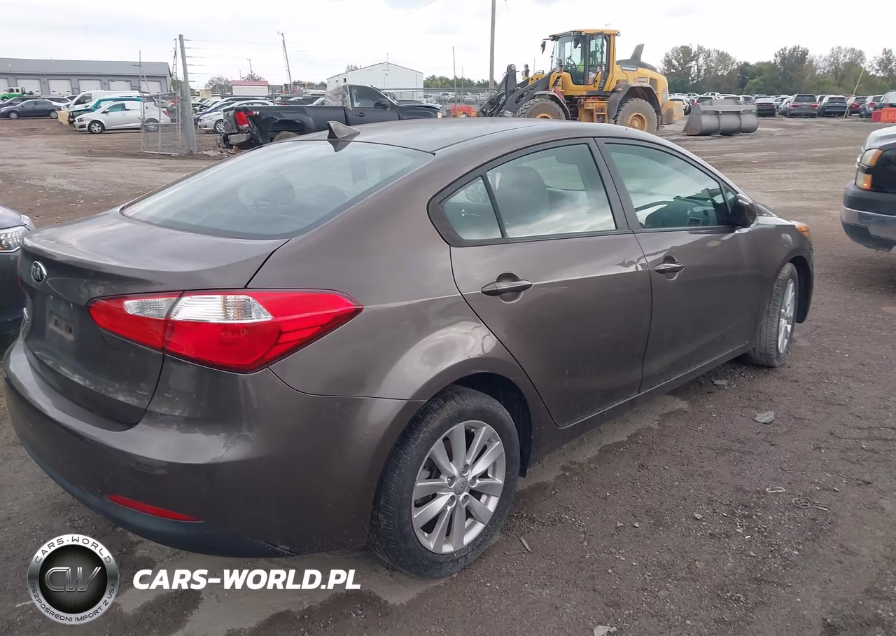 2014 Kia Forte Lx VIN:KNAFX4A62E5192397 - 4