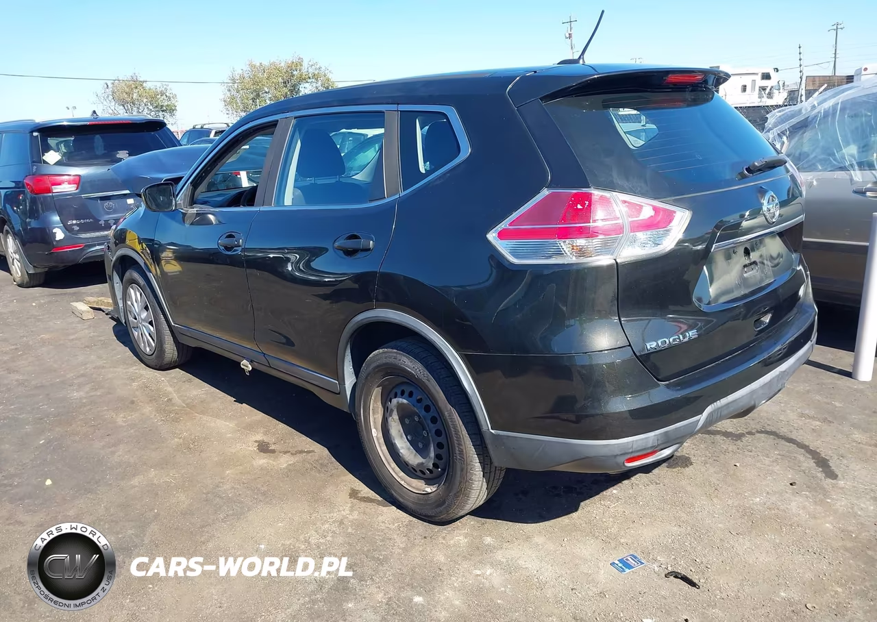 2016 Nissan Rogue Sv VIN:KNMAT2MTXGP705370 - 3
