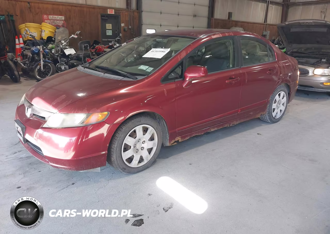 2008 Honda Civic Lx VIN:1HGFA165X8L098451 - 2