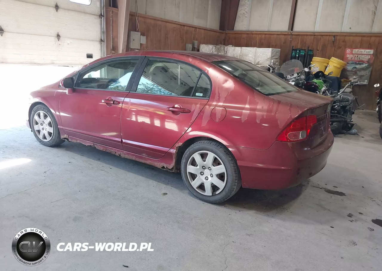 2008 Honda Civic Lx VIN:1HGFA165X8L098451 - 3