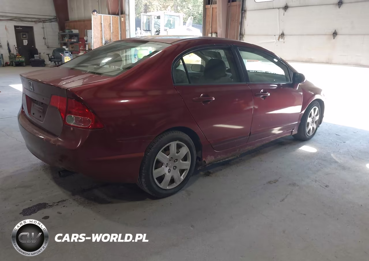 2008 Honda Civic Lx VIN:1HGFA165X8L098451 - 4