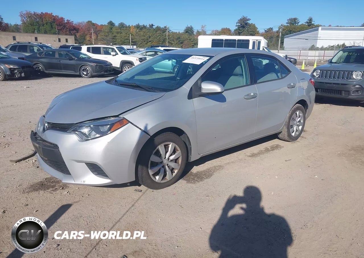 2014 Toyota Corolla Le VIN:2T1BURHE9EC084981 - 2