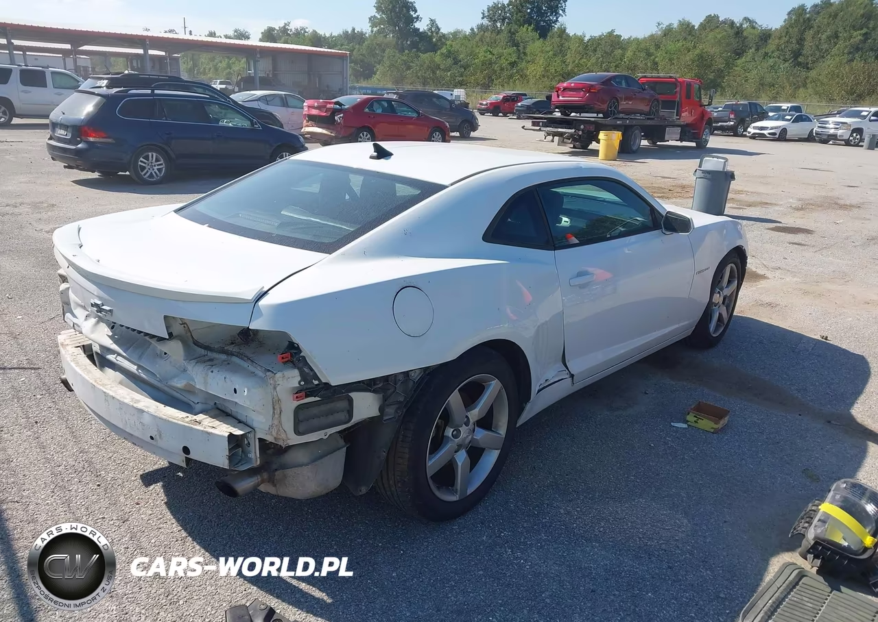 2013 Chevrolet Camaro 2Lt VIN:2G1FC1E35D9196953 - 4