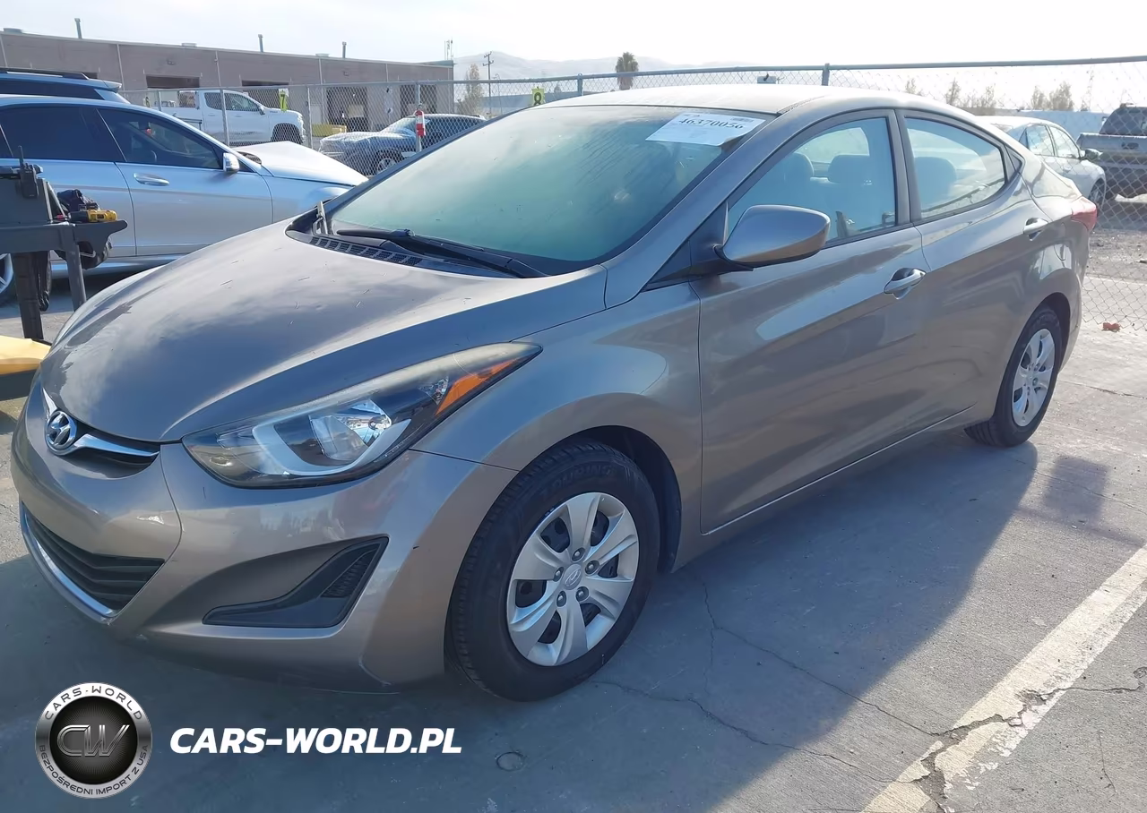 2016 Hyundai Elantra Se VIN:5NPDH4AE7GH789496 - 2