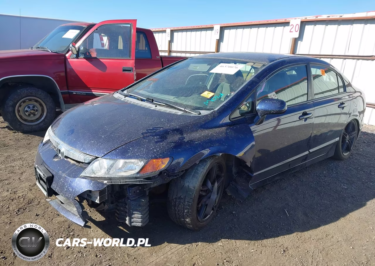2008 Honda Civic Lx VIN:1HGFA16508L007381 - 2