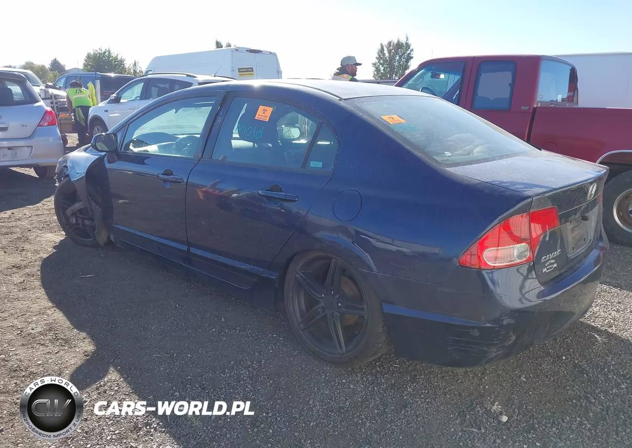 2008 Honda Civic Lx VIN:1HGFA16508L007381 - 3