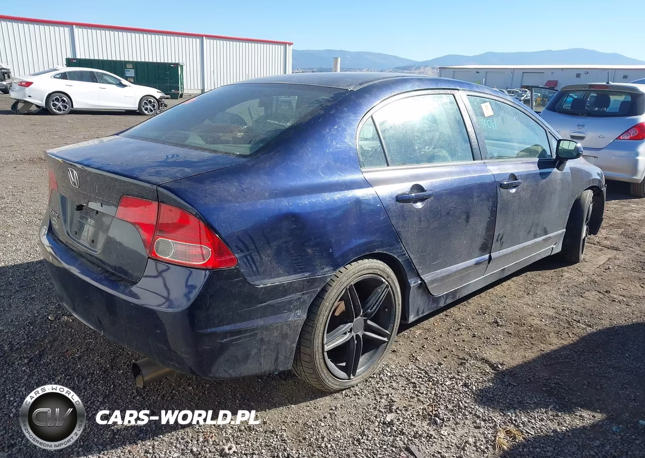 2008 Honda Civic Lx VIN:1HGFA16508L007381 - 4
