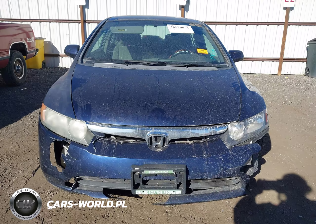 2008 Honda Civic Lx VIN:1HGFA16508L007381 - 6