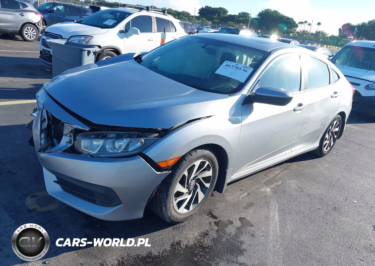 2018 Honda Civic Ex VIN:19XFC2F76JE043638 - 2