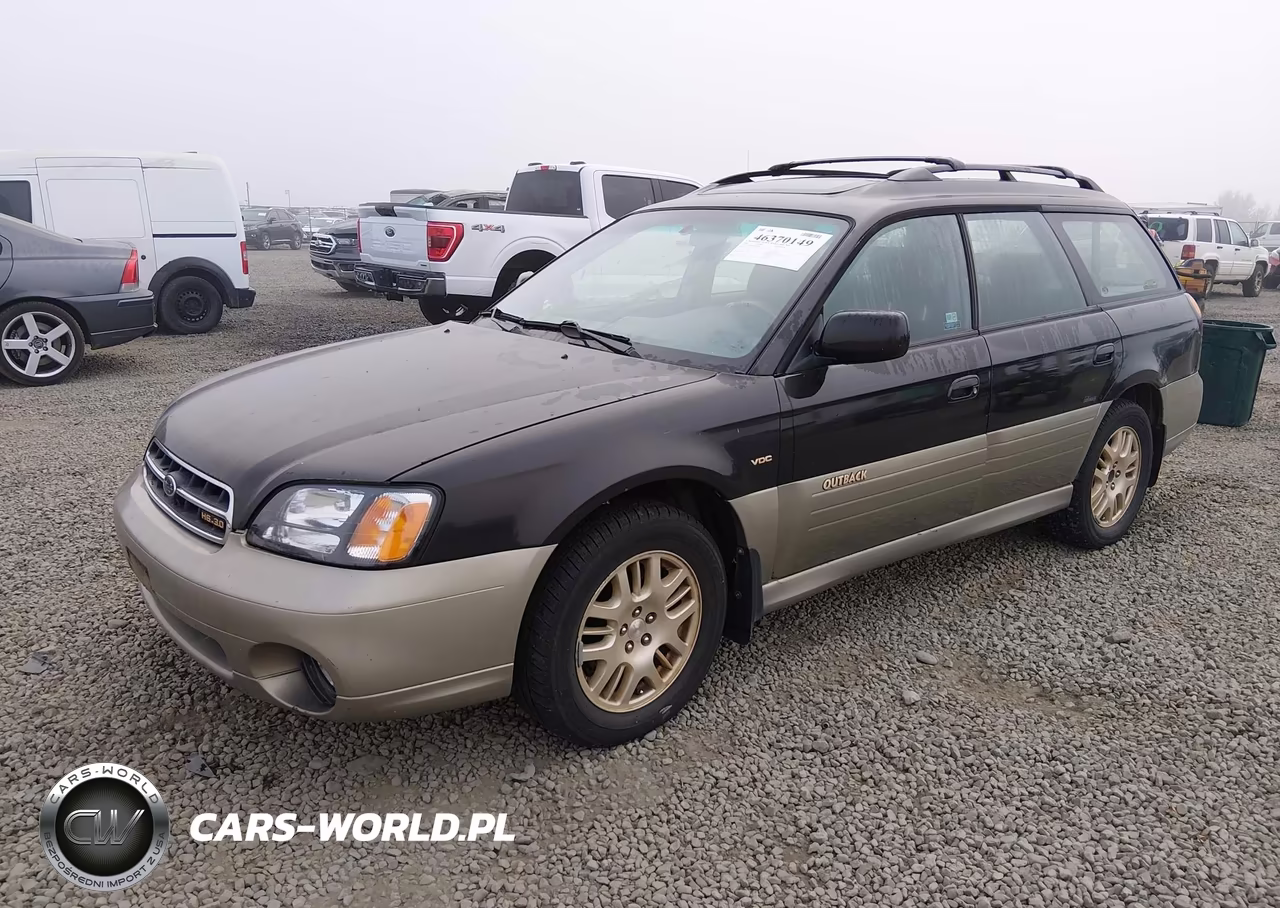 2001 Subaru Outback H6-3.0 VIN:4S3BH896817661064 - 2