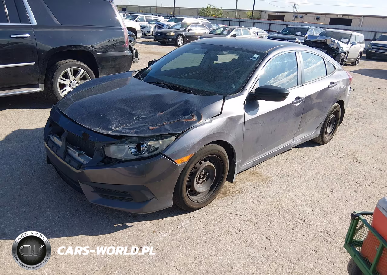 2017 Honda Civic Lx VIN:19XFC2F53HE035196 - 2