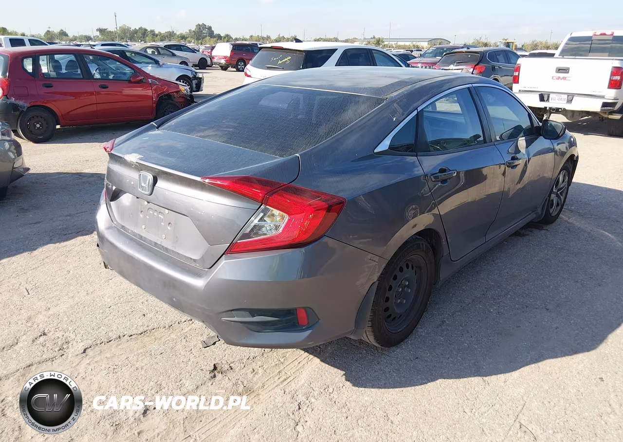 2017 Honda Civic Lx VIN:19XFC2F53HE035196 - 4