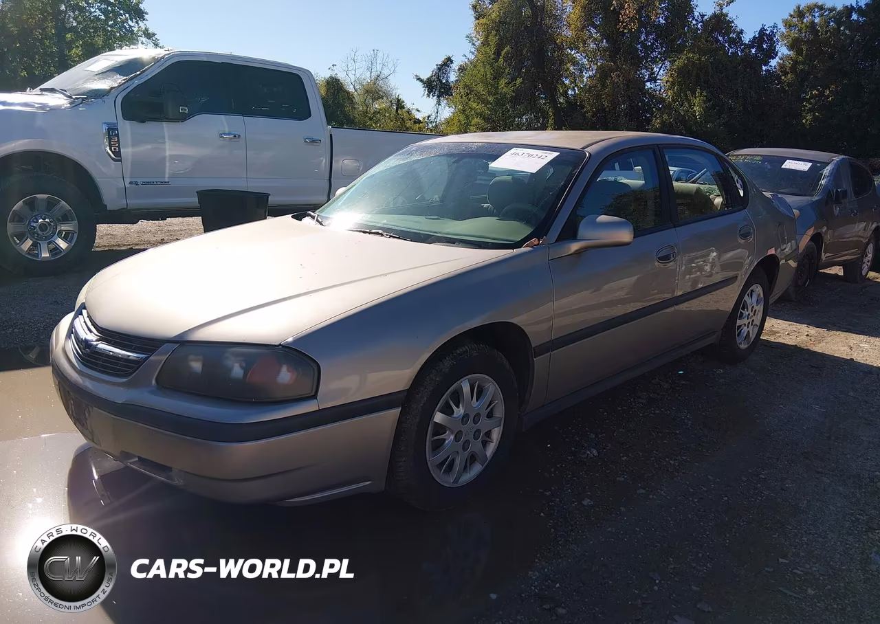 2002 Chevrolet Impala VIN:2G1WF55E129386326 - 2