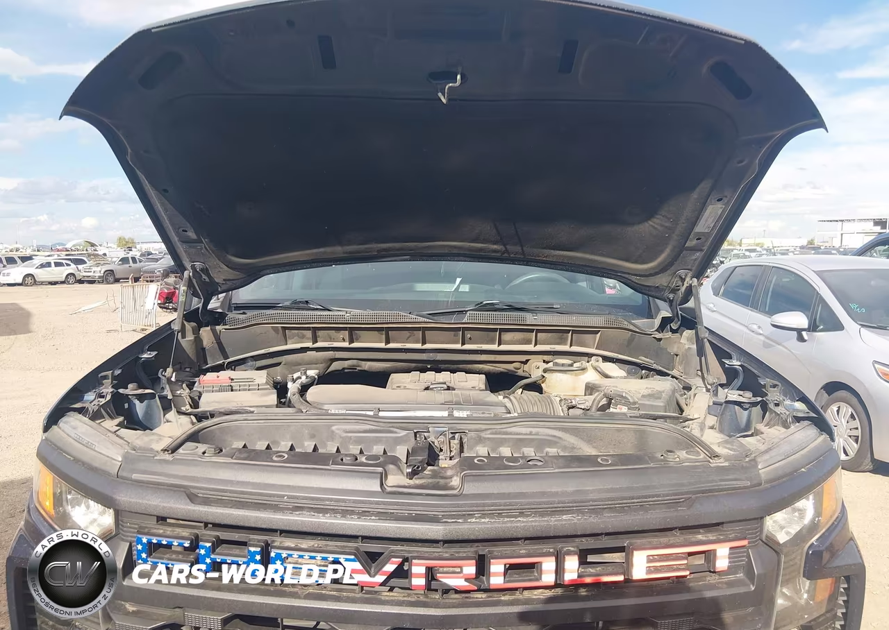 2022 Chevrolet Silverado 1500 2Wd Short Bed Custom VIN:3GCPABEK9NG519424 - 10