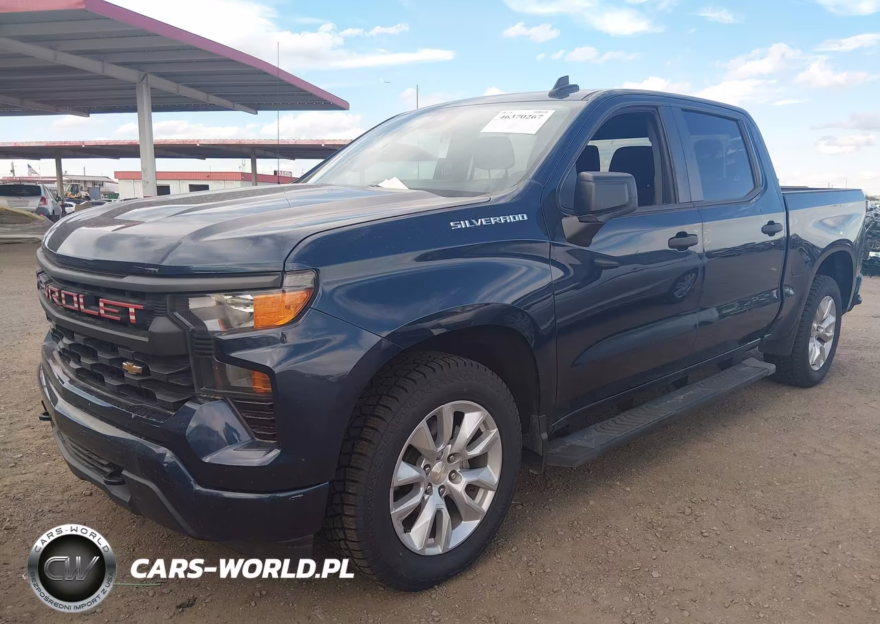 2022 Chevrolet Silverado 1500 2Wd Short Bed Custom VIN:3GCPABEK9NG519424 - 2