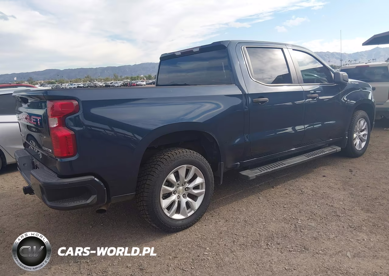 2022 Chevrolet Silverado 1500 2Wd Short Bed Custom VIN:3GCPABEK9NG519424 - 4