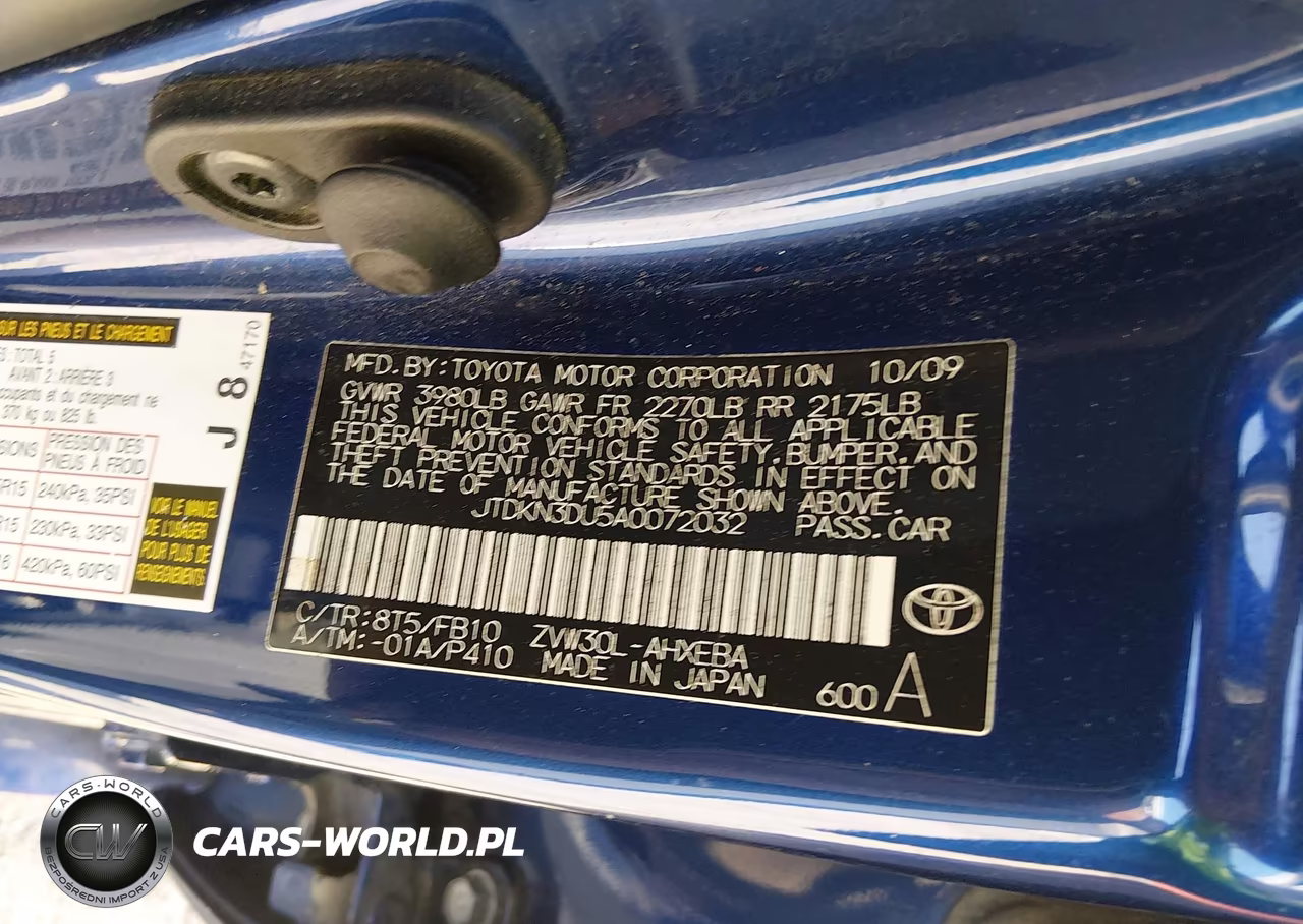 2010 Toyota Prius Ii VIN:JTDKN3DU5A0072032 - 9