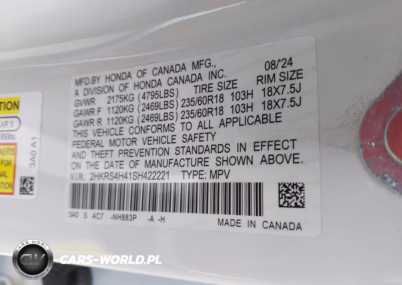 2025 Honda Cr-V Ex VIN:2HKRS4H41SH422221 - 9
