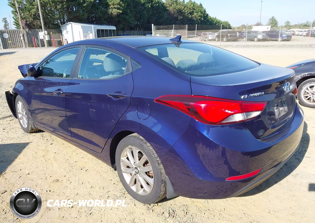 2014 Hyundai Elantra Se VIN:5NPDH4AE8EH499166 - 3