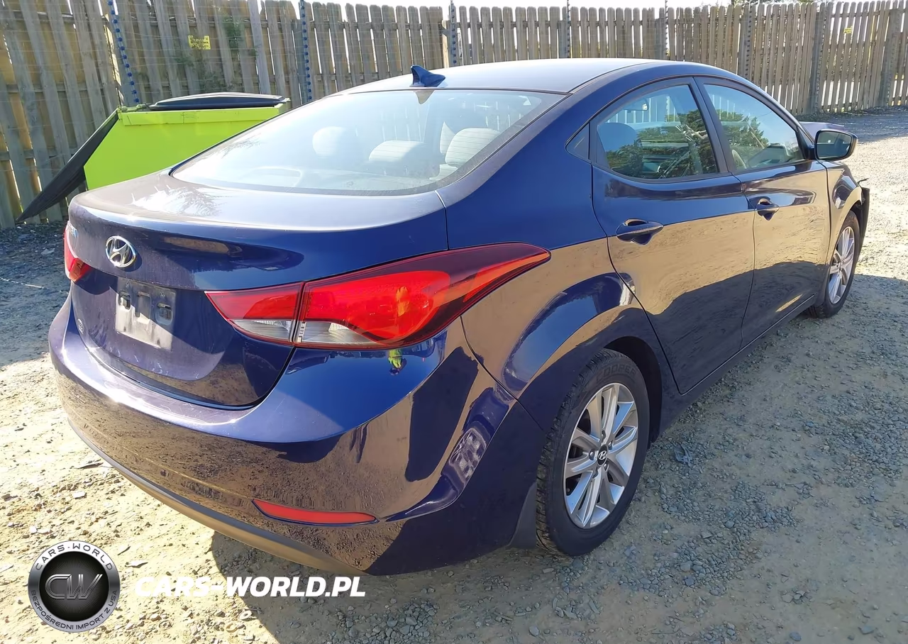2014 Hyundai Elantra Se VIN:5NPDH4AE8EH499166 - 4