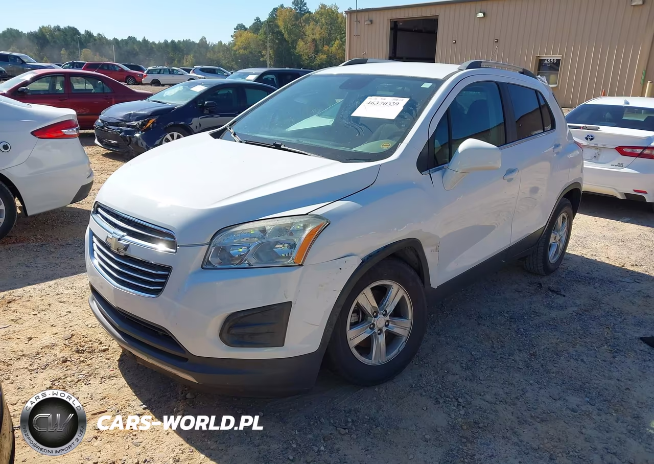 2016 Chevrolet Trax Lt VIN:3GNCJLSB0GL185312 - 2