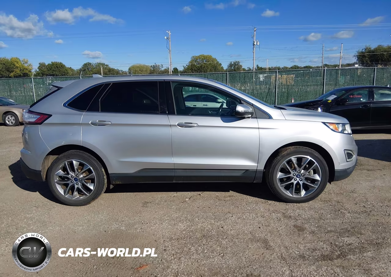 2015 Ford Edge Titanium VIN:2FMPK3K89FBB08956 - 14