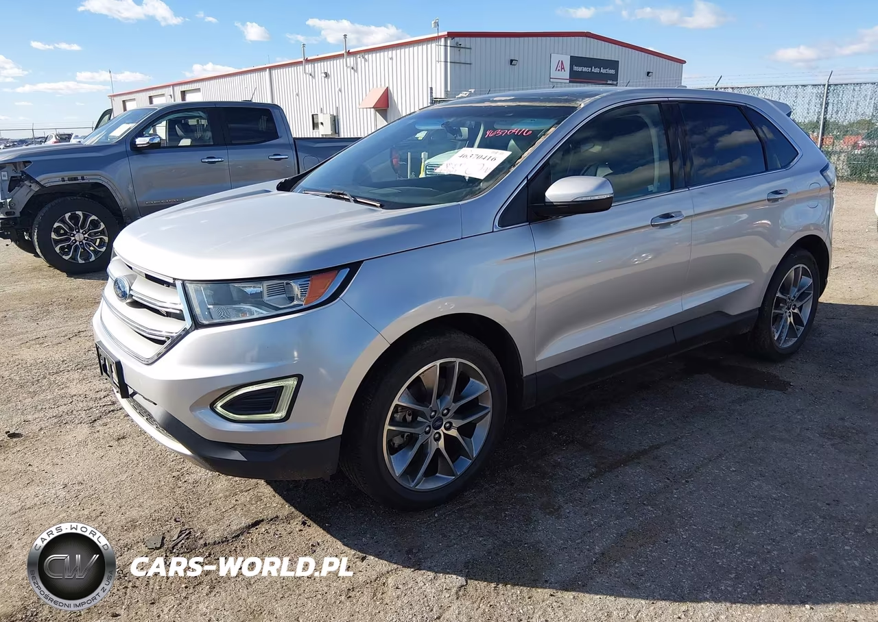 2015 Ford Edge Titanium VIN:2FMPK3K89FBB08956 - 2