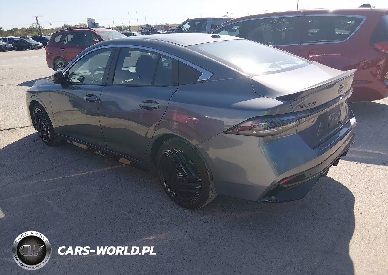 2026 Nissan Sentra Sr VIN:3N1AB9DV0TY257665 - 3