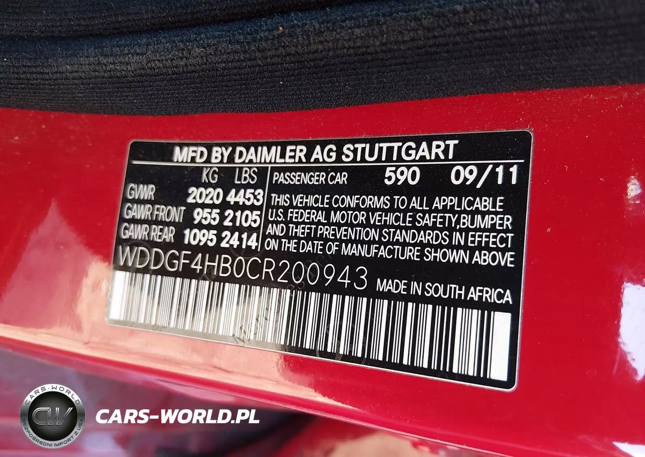 2012 Mercedes-Benz C 250 Sport VIN:WDDGF4HB0CR200943 - 9