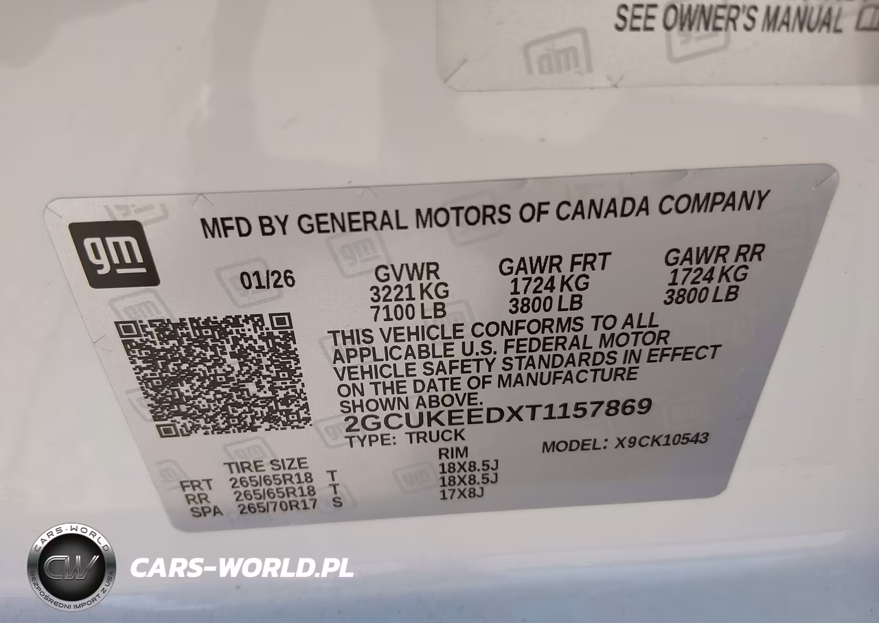 2026 Chevrolet Silverado 1500 4Wd Short Bed Rst VIN:2GCUKEEDXT1157869 - 9
