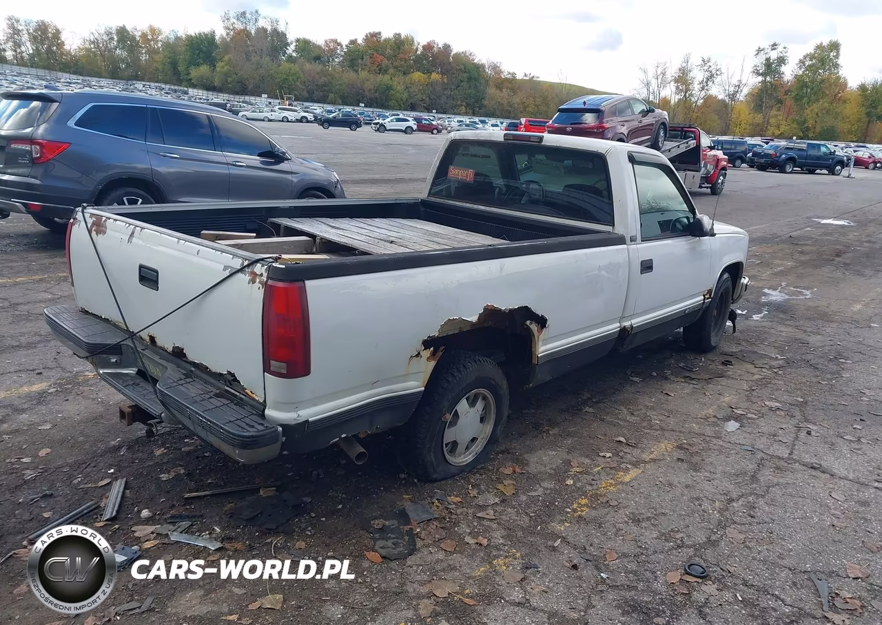 1997 Chevrolet C1500 Fleetside VIN:1GCEC14W1VZ166354 - 4