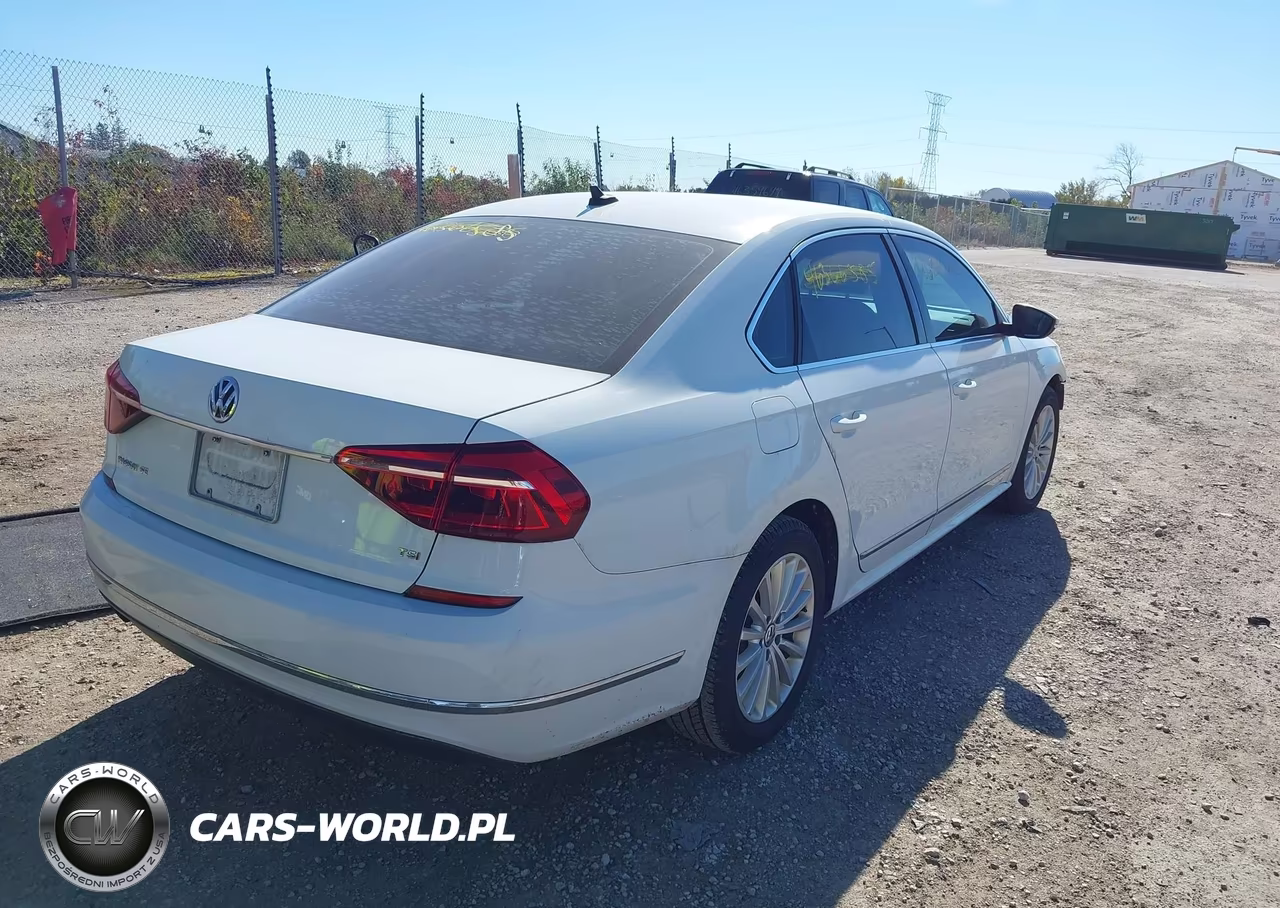 2017 Volkswagen Passat 1.8T Se VIN:1VWBT7A32HC003541 - 4