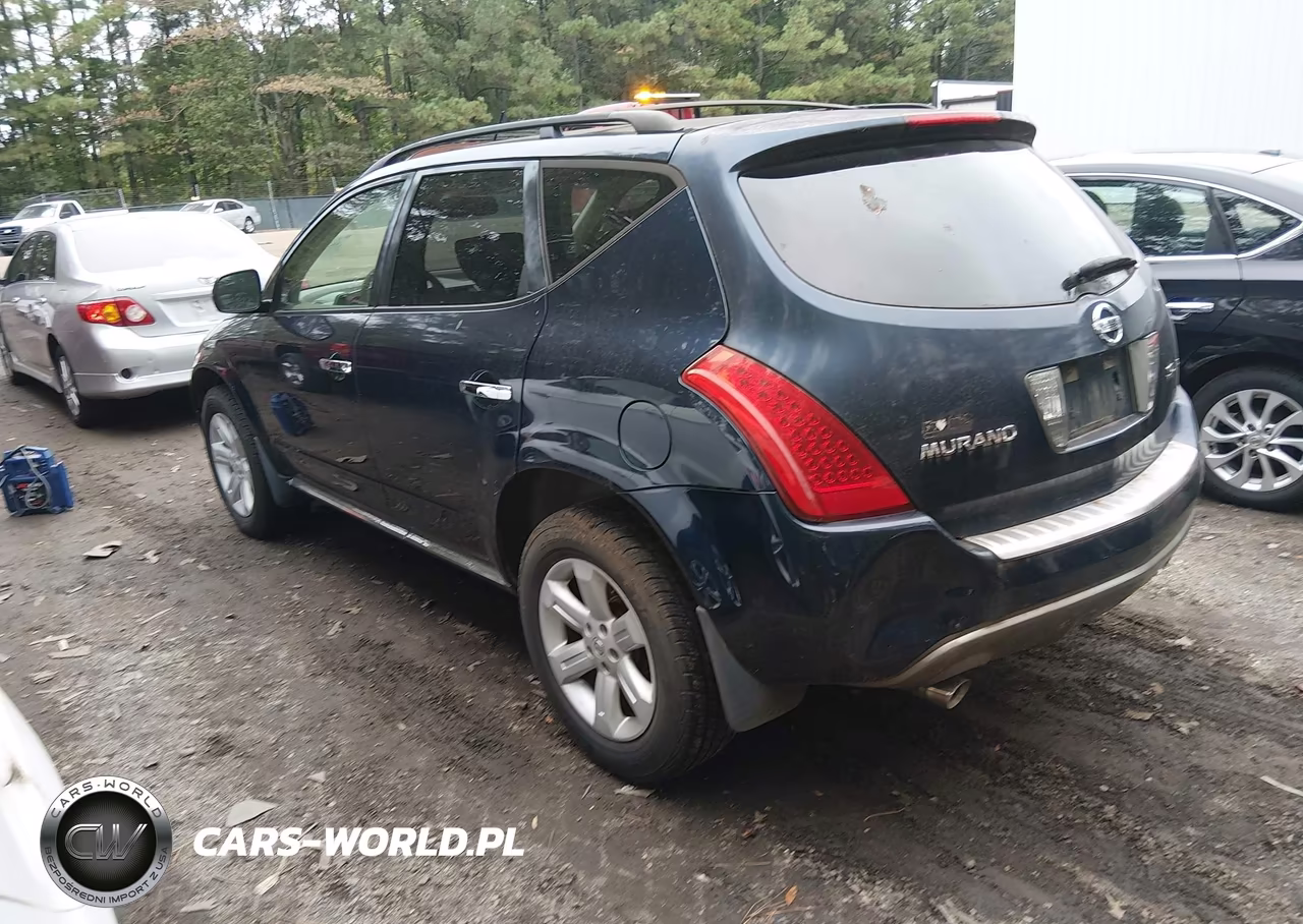 2006 Nissan Murano Sl VIN:JN8AZ08W06W536198 - 3
