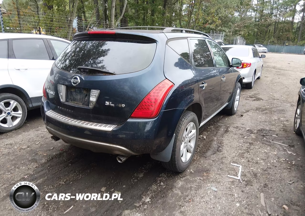 2006 Nissan Murano Sl VIN:JN8AZ08W06W536198 - 4