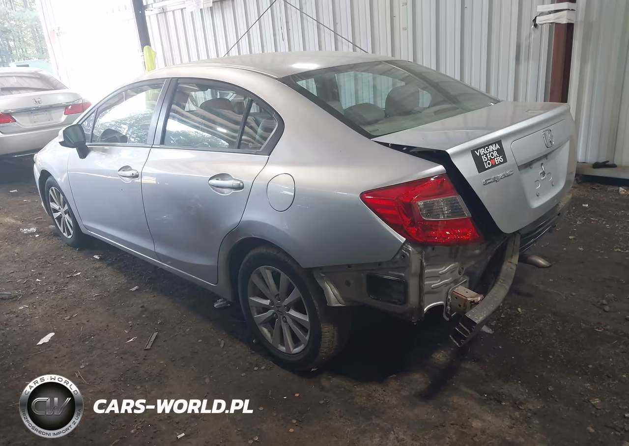2012 Honda Civic Lx VIN:19XFB2F53CE378585 - 3