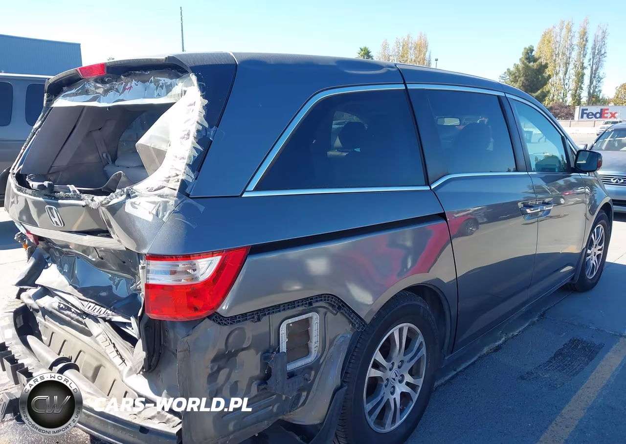 2012 Honda Odyssey Ex-L VIN:5FNRL5H64CB035036 - 18