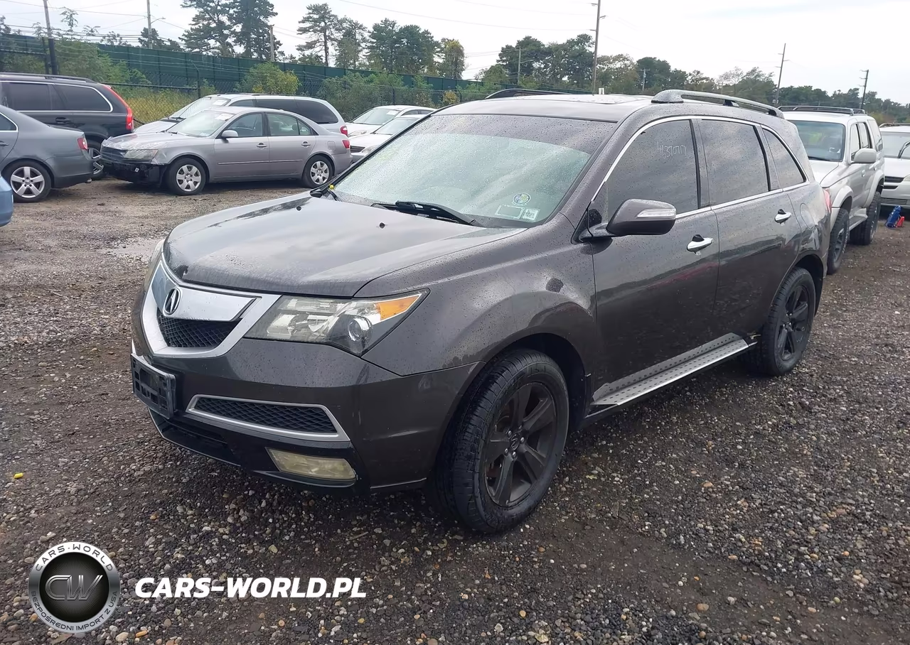 2011 Acura Mdx Technology Package VIN:2HNYD2H67BH510348 - 2