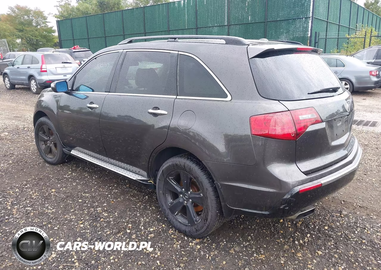 2011 Acura Mdx Technology Package VIN:2HNYD2H67BH510348 - 3