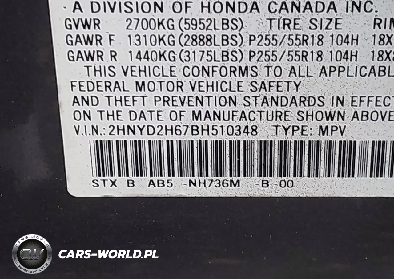 2011 Acura Mdx Technology Package VIN:2HNYD2H67BH510348 - 9