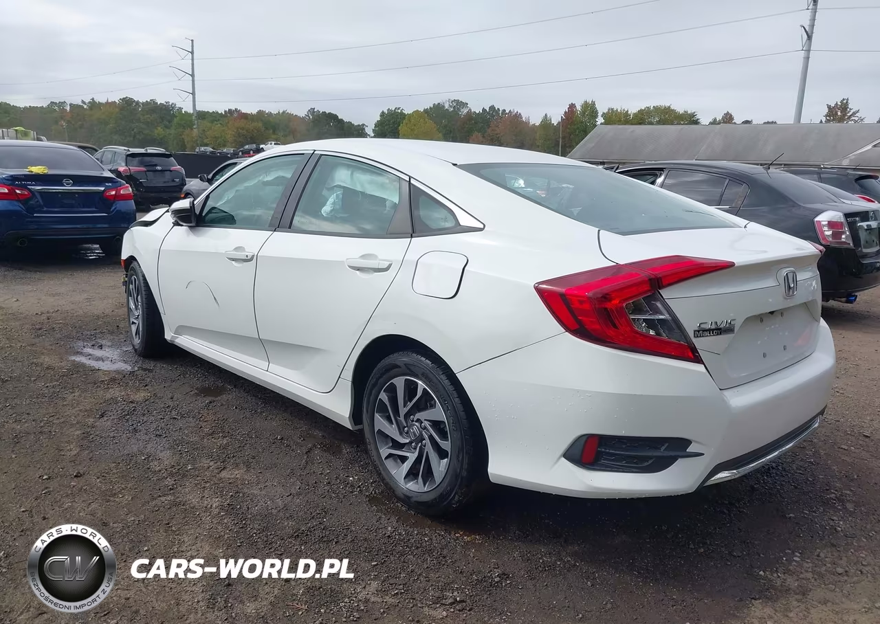 2019 Honda Civic Lx VIN:2HGFC2F62KH554844 - 3