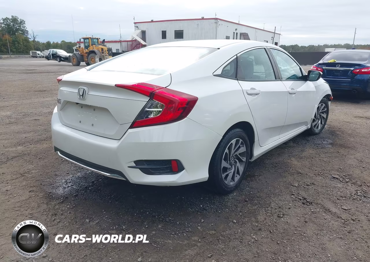 2019 Honda Civic Lx VIN:2HGFC2F62KH554844 - 4