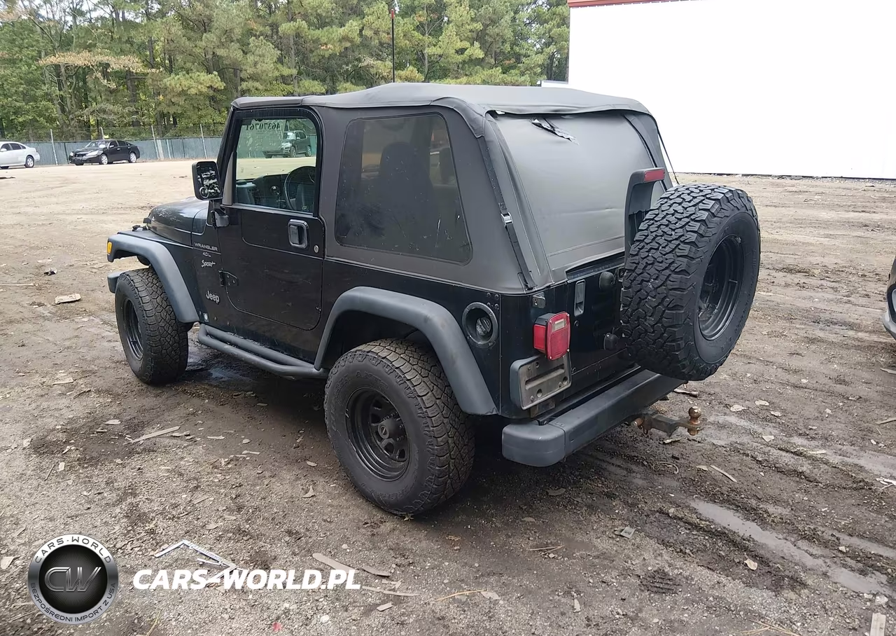 2000 Jeep Wrangler Sport VIN:1J4FA49S6YP701206 - 3