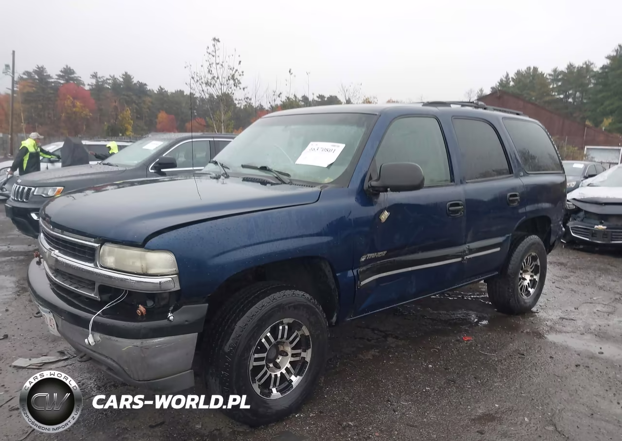 2001 Chevrolet Tahoe Ls VIN:1GNEK13T21R227450 - 2