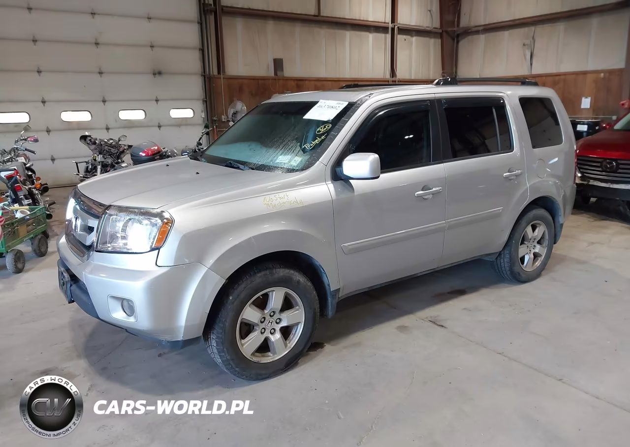 2011 Honda Pilot Ex-L VIN:5FNYF4H51BB054341 - 2