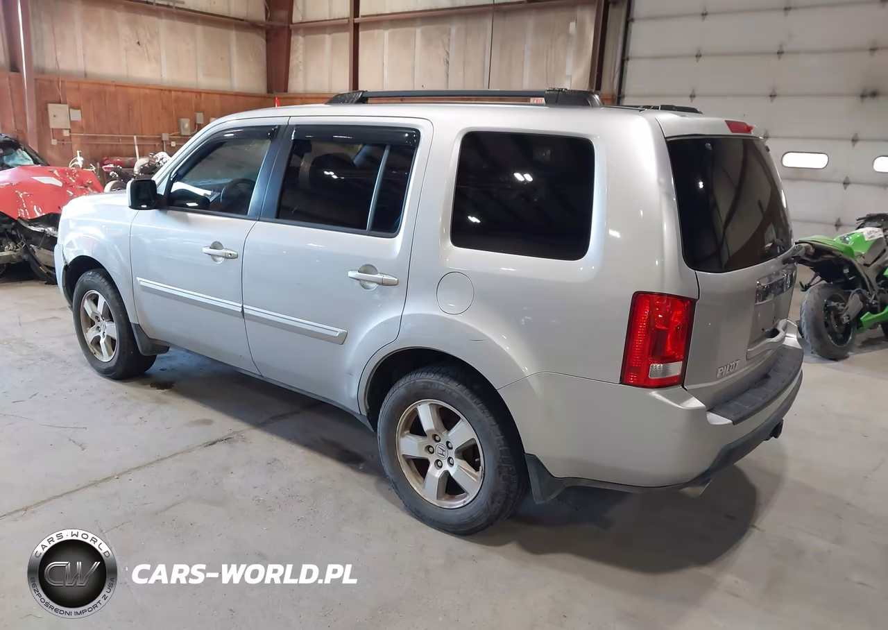 2011 Honda Pilot Ex-L VIN:5FNYF4H51BB054341 - 3