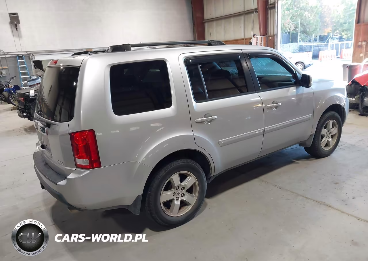 2011 Honda Pilot Ex-L VIN:5FNYF4H51BB054341 - 4