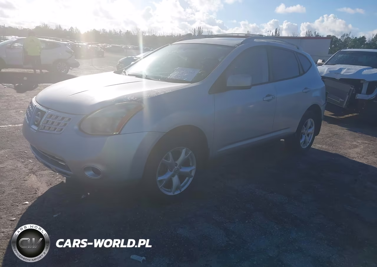 2009 Nissan Rogue Sl VIN:JN8AS58T99W324234 - 2