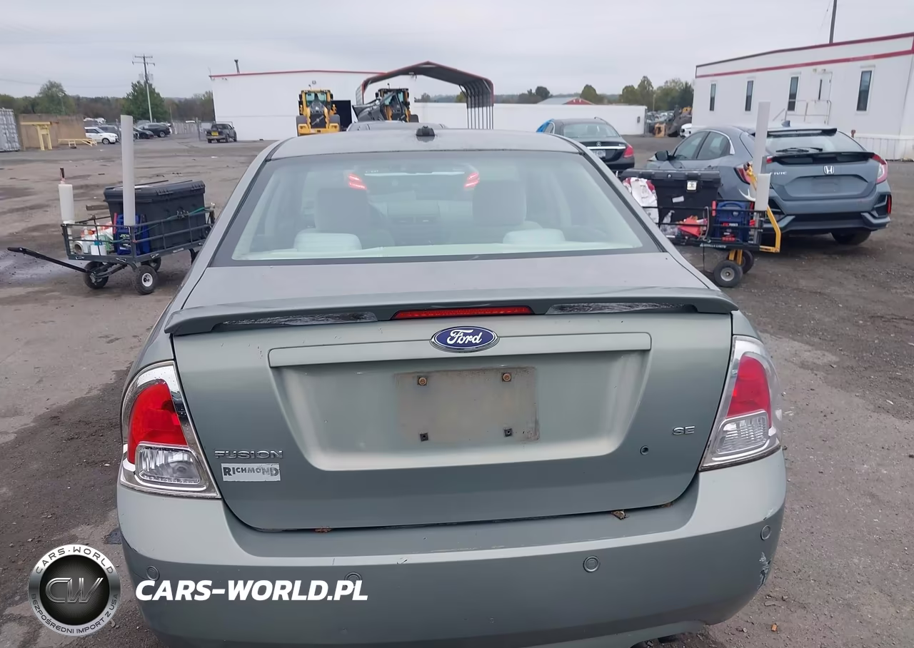 2008 Ford Fusion Se VIN:3FAHP07Z98R169275 - 17